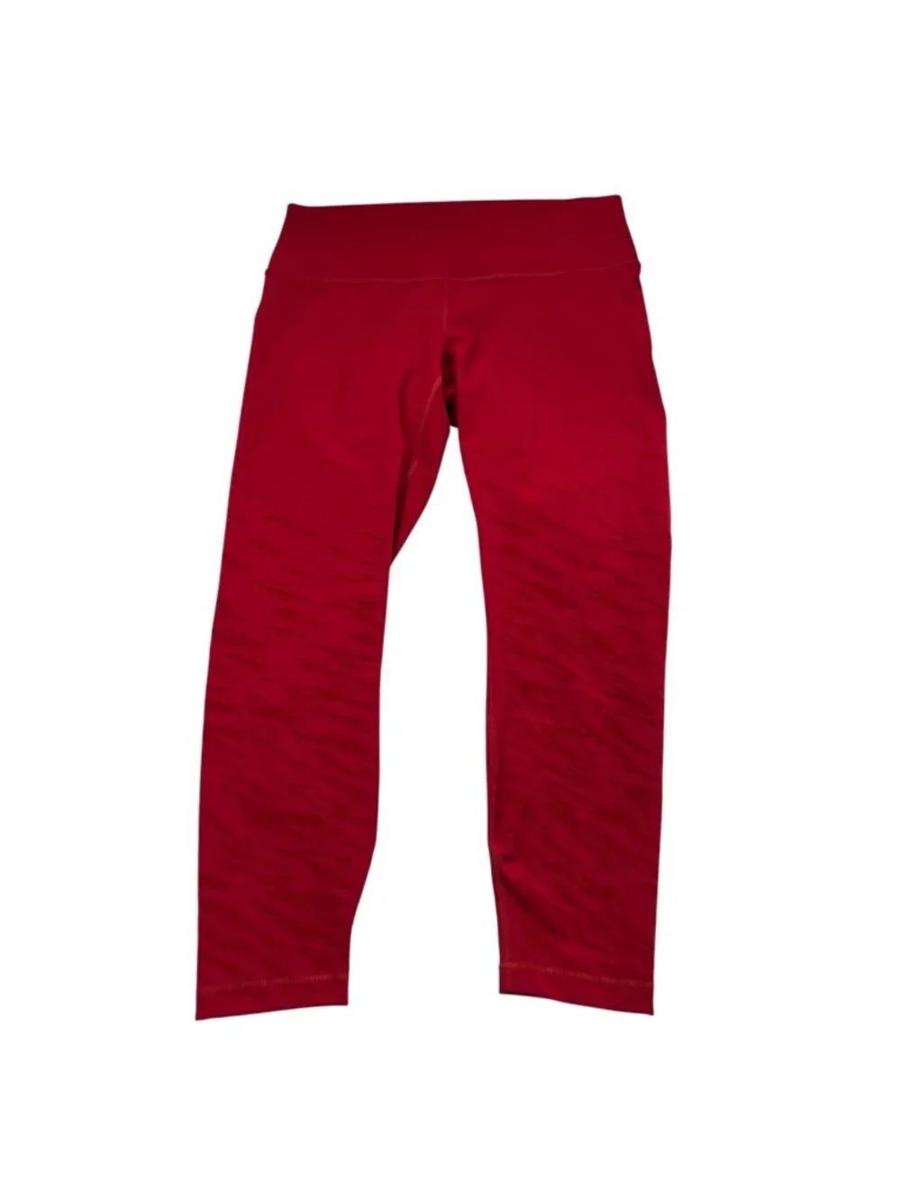 Lululemon Lunar New Year Wunder Under High Rise Tight 25" Inseam Dark Red Sz12